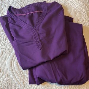 Purple Label Healing Hands Scrub Set